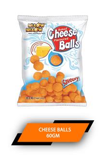 Miaow Miaow Cheese Balls 60gm